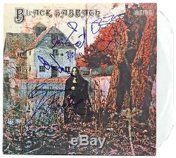 Black Sabbath Group Signed Album 1st Lp All 4 Members Ozzy Iommi Psa/dna Aa03983