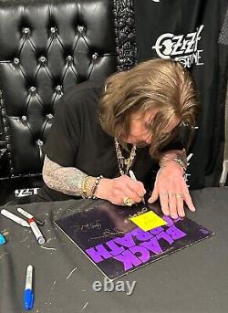 Black Sabbath Ozzy Osbourne JSA Autograph Signed Album Geezer Butler Tony Lommi