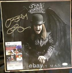 Black Sabbath Ozzy Osbourne Signed Autographed Album Flat JSA Authenticated