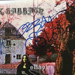 Black Sabbath Signed Autograph Album Record JSA COA Ozzy Osborne WB 1871