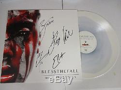 Blessthefall Bless The Fall Autographed Signed Vinyl Album Exact Signing Proof