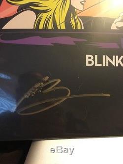 Blink 182 autographed California album signed by band rare purple vinyl preorder