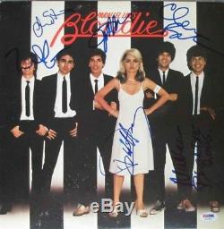 Blondie Autographed Signed Album LP Record Certified Authentic PSA/DNA COA