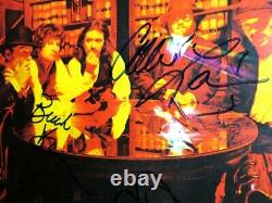 Blue Oyster Cult Band Autographed Album Cover Dharma Bloom Burgi BAS AB08384