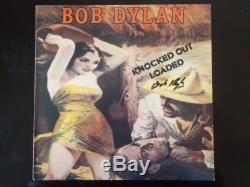 Bob Dylan Autograph, Signed Knocked Out Loaded Record Album