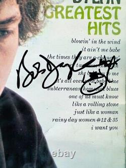 Bob Dylan Greatest Hits Signed LP Album