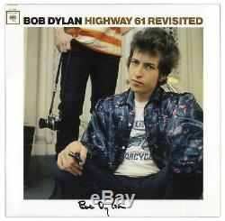 Bob Dylan Signed Album Highway 61 Revisited Roger Epperson & Manager J Rosen COA