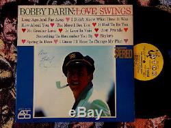 Bobby Darin Autograph He Signed Love Swings The More I See You 1961 Record Album