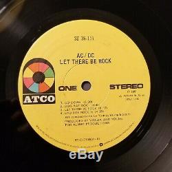 Bon Scott Signed AC/DC LP Record Album withCOA