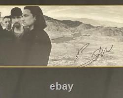 Bono Signed U2 Joshua Tree Framed Album Vinyl Authentic Autograph Beckett Loa