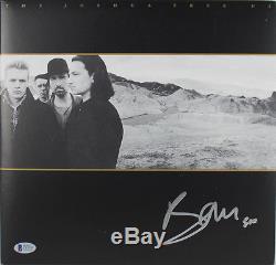 Bono U2 Signed Joshua Tree Album Cover With Vinyl Autographed BAS #C15385