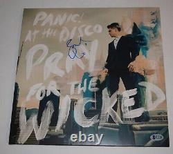Brendon Urie Signed Panic At The Disco PRAY FOR THE WICKED Record Album BAS COA
