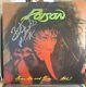 Brett Michaels Poison Signed Vinyl Record Album Open Up and Say Ahh! Autographed