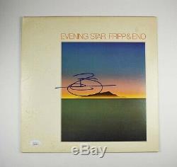 Brian Eno Autographed Signed Album LP Record Certified Authentic JSA COA AFTL