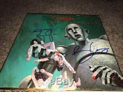 Brian May & Roger Taylor QUEEN Signed Autographed NEWS OF THE WORLD Album LP