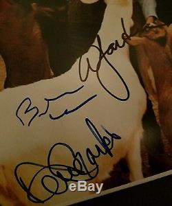 Brian Wilson +2 others Beach Boys Signed Pet Sounds Album Cover