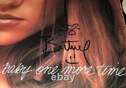 Britney Spears Signed Baby One More Time Single Album Jsa Full Loa Autograph