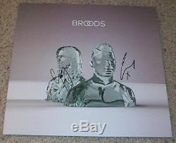 Broods Signed Autograph Self Titled Vinyl Album Exact Proof Georgia & Caleb Nott