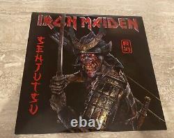 Bruce Dickinson Signed Autograph Iron Maiden Senjutsu Album Jsa Coa Proof