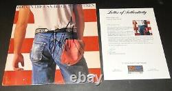 Bruce Springsteen Autograph Signed Born In The USA Lp Album Record Psa Jsa
