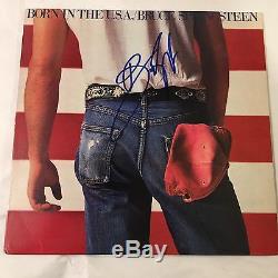 Bruce Springsteen Born In The USA Signed Autographed Lp Record Album