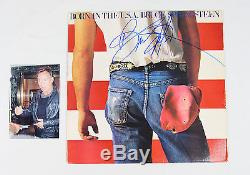 Bruce Springsteen Born in USA Signed Authentic Autographed Record Album COA
