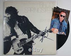 Bruce Springsteen Born to Run Signed Authentic Autographed Record Album RARE COA