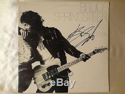 Bruce Springsteen Personally Hand Signed/Autographed Record Album Cover