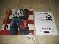 Bruce Springsteen Signed Autographed Born In The USA Album LP PSA Certified