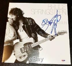 Bruce Springsteen Signed Born To Run Record Album Lp Autographed Psa Jsa