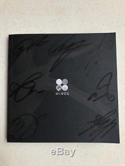 Bts Signed Album Wings. Form South Korea. Shipping From America