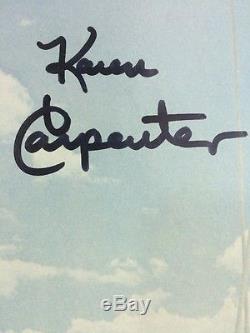 CARPENTERS Signed Record TICKET TO RIDE Album Autograph KAREN CARPENTER RICHARD