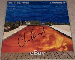 CHAD SMITH SIGNED RED HOT CHILI PEPPERS CALIFORNICATION ALBUM withEXACT PROOF