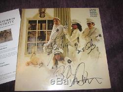 CHEAP TRICK Signed DREAM POLICE Album Cover with Beckett LOA