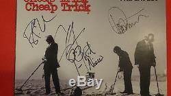 Cheap Trick The Latest Signed Autographed Record Album X3 Robin Zander Nielsen