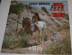 CHER Hand Signed Autographed HALF-BREED Record Album With COA