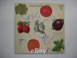 CREAM Very Rare FULLY AUTOGRAPHED ALBUM SIGNED BY ALL THREE BEST OF LP