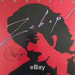 Carlos Santana signed LP album