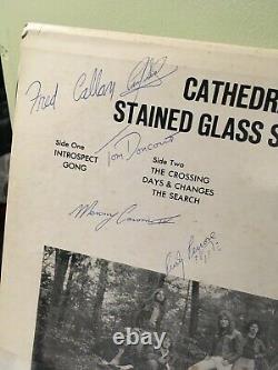 Cathedral Stained Glass Stories LP, Like New, Autographed Copy, Progressive Rock