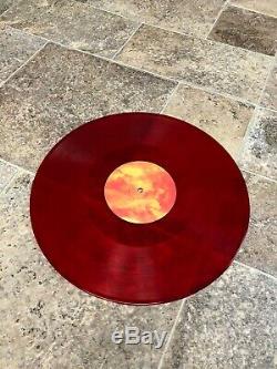 Celine Dion Signed Autographed Courage Album Record Vinyl Rare Red Vinyl Proof N