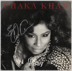 Chaka Khan signed autographed record album! RARE! JSA Authenticated