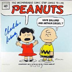 Charles Schulz Record Album Peanuts. SIGNED BY SCHULZ, with COA