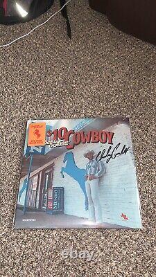 Charley Crockett Signed Vinyl $10 Cowboy