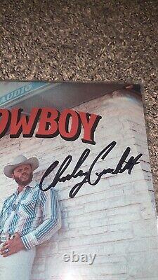 Charley Crockett Signed Vinyl $10 Cowboy