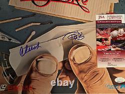 Cheech and Chong signed Up in smoke Album Record Vinyl Laser Disc COA