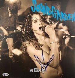 Chris Cornell Autographed Signed Soundgarden Bas Coa Record Album