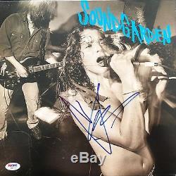 Chris Cornell Autographed Signed Soundgarden Screaming Life Psa/dna Record Album