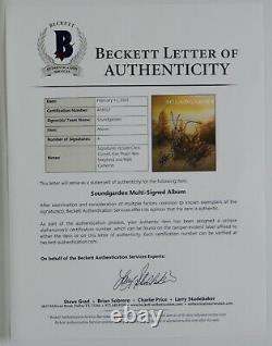 Chris Cornell Soundgarden Beckett Signed Autograph King Animal Album Record