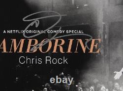 Chris Rock JSA Signed Autograph Record Album Vinyl LP Tamborine