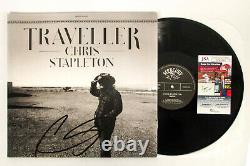 Chris Stapleton Signed Autographed TRAVELLER Vinyl Album EXACT Proof JSA